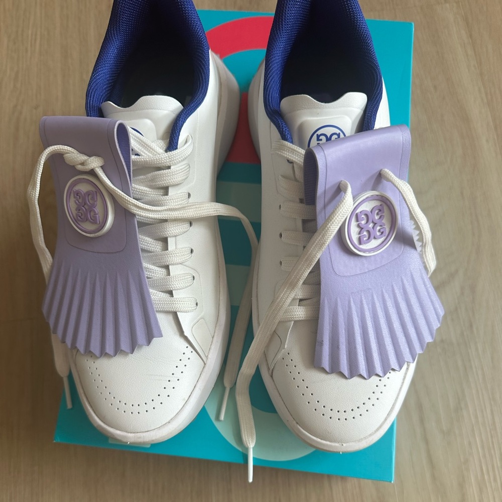 G/Fore Women's G.112 P.U. Leather Kiltie Golf Shoe